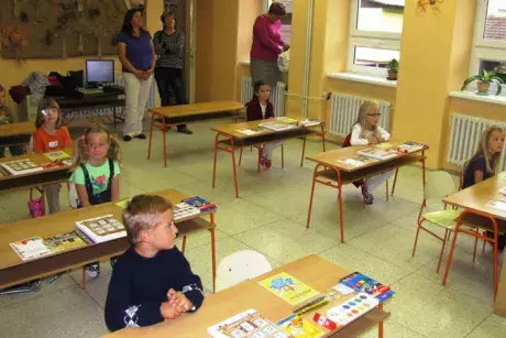 První školní den 1.9.2014