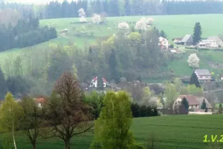 Panoramatické pohledy na Nekoř