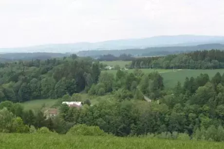 Panoramatické pohledy na Nekoř