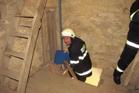 Výcvik zásahové jednotky s dýchací technikou