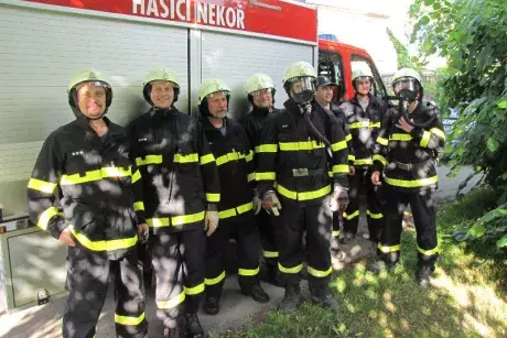 Výcvik zásahové jednotky s dýchací technikou