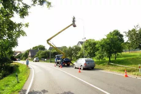 Odstraňování následků noční bouře z 8.7.2015