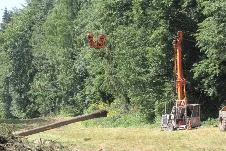 Odstraňování následků noční bouře z 8.7.2015