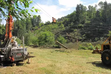 Odstraňování následků noční bouře z 8.7.2015