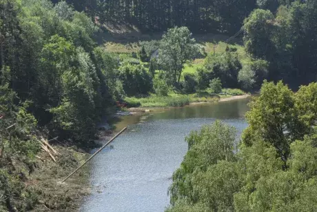 Odstraňování následků noční bouře z 8.7.2015