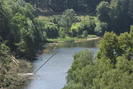 Odstraňování následků noční bouře z 8.7.2015