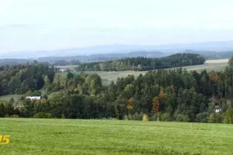 Panoramatické pohledy na Nekoř