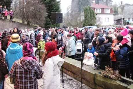 Rozsvěcení vánočního stromu