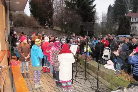 Rozsvěcení vánočního stromu