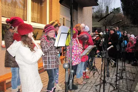 Rozsvěcení vánočního stromu