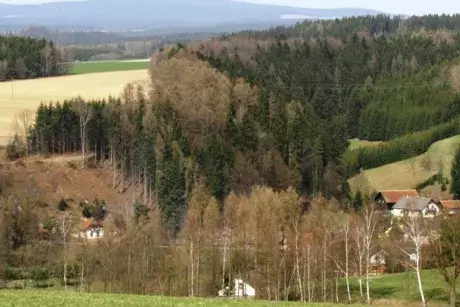 Panoramatické pohledy na Nekoř