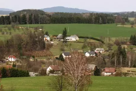 Panoramatické pohledy na Nekoř