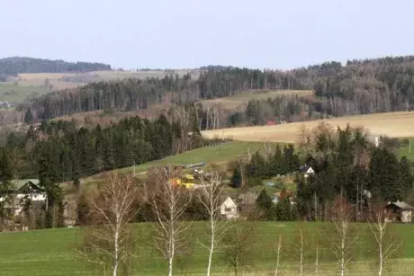 Panoramatické pohledy na Nekoř