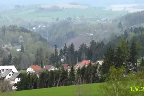 Panoramatické pohledy na Nekoř