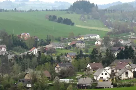 Panoramatické pohledy na Nekoř