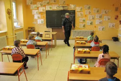 První školní den