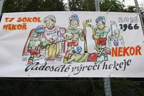 Oslavy 50 let hokeje Nekoř