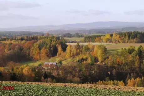 Panoramatické pohledy na Nekoř
