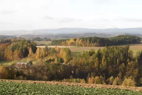 Panoramatické pohledy na Nekoř