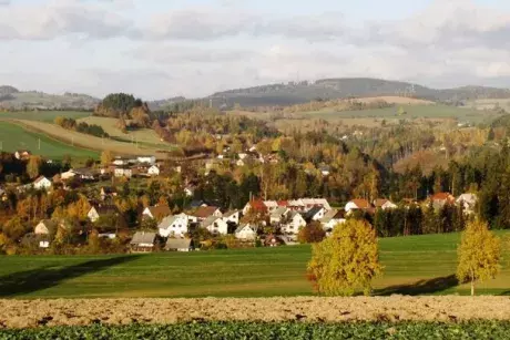 Panoramatické pohledy na Nekoř