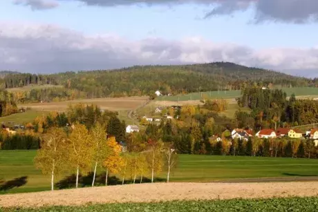 Panoramatické pohledy na Nekoř