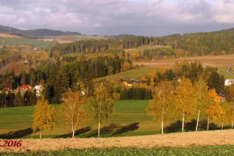 Panoramatické pohledy na Nekoř