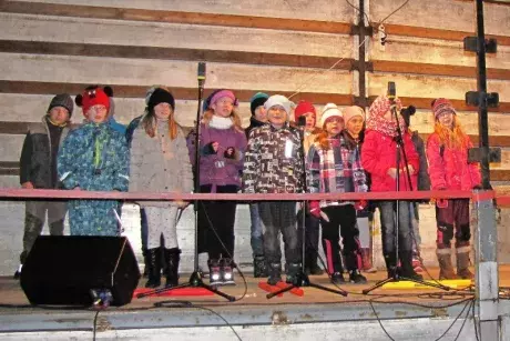 Rozsvěcení vánočního stromu 3.12.2016