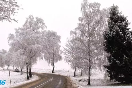 Sníh - zima 2016-2017