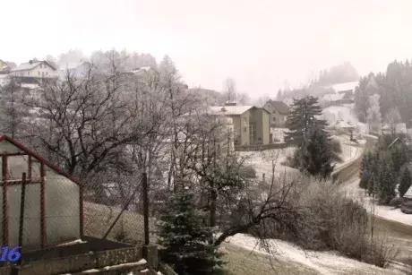 Sníh - zima 2016-2017