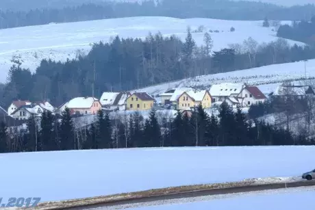 Panoramatické pohledy na Nekoř