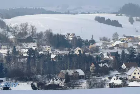 Panoramatické pohledy na Nekoř