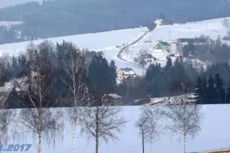 Panoramatické pohledy na Nekoř