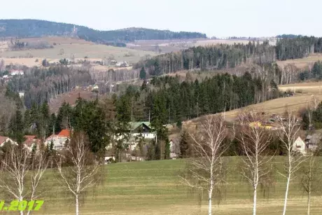 Panoramatické pohledy na Nekoř