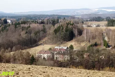 Panoramatické pohledy na Nekoř