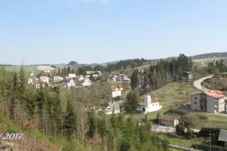 Panoramatické pohledy na Nekoř