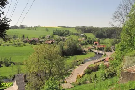 Panoramatické pohledy na Nekoř