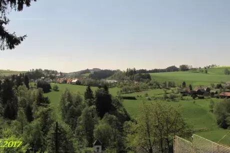 Panoramatické pohledy na Nekoř