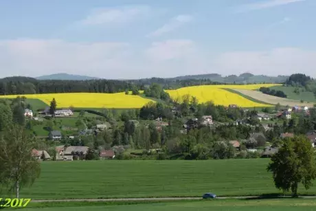 Panoramatické pohledy na Nekoř