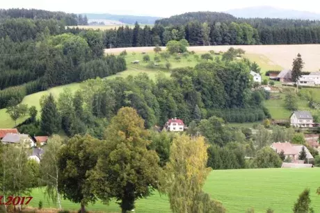Panoramatické pohledy na Nekoř