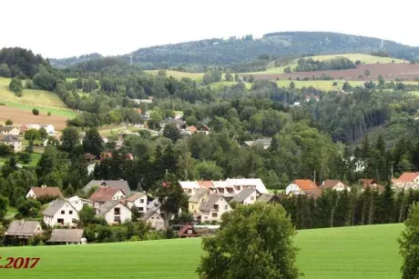 Panoramatické pohledy na Nekoř