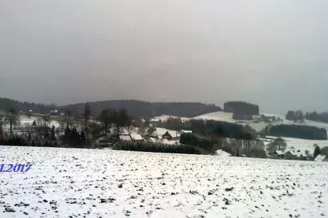 Panoramatické pohledy na Nekoř
