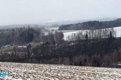 Panoramatické snímky obce 2018