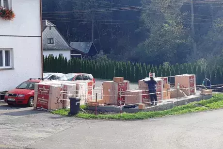 Výstavba hasičského minimuzea