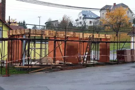 Výstavba hasičského minimuzea