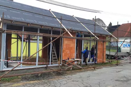 Výstavba hasičského minimuzea