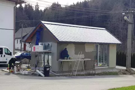 Výstavba hasičského minimuzea