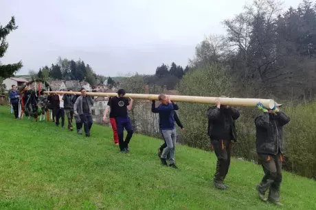 Stavění máje 2022