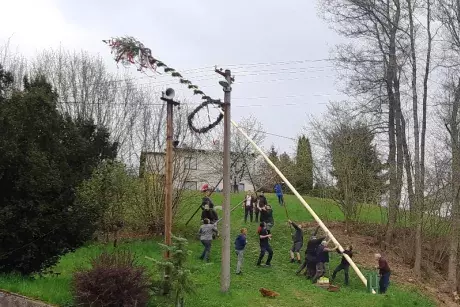 Stavění máje 2022