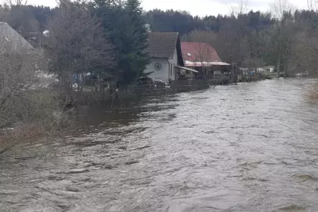 Povodeň vánoce 2023