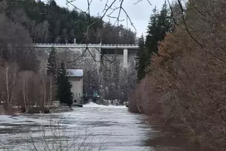 Povodeň vánoce 2023